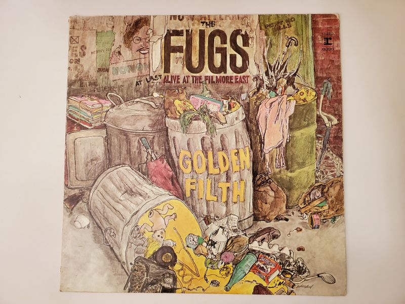 The Fugs Golden Filth: At Last Alive at the Fillmore East vinyl record
